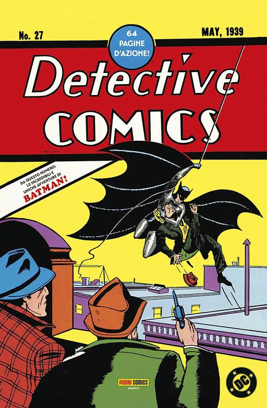 Réimpression anastomotique de la bande dessinée : Detective Comics 27, la première apparition de Batman, 1939