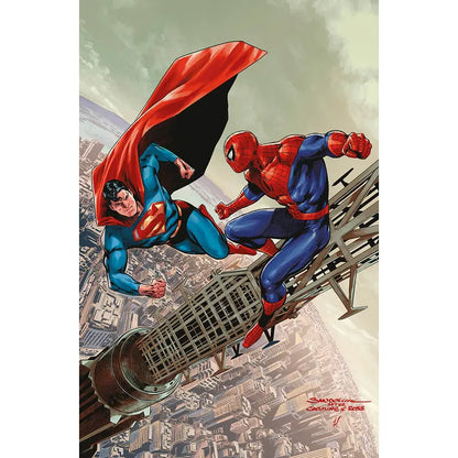 Superman Spider-man #1 Collezione 10 Variant Cover