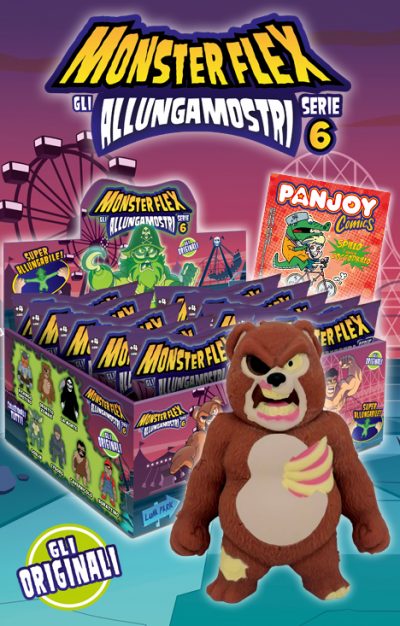 Personaggi MONSTER FLEX Serie 6 Monsterflex gli Allungamostri Mostri Allungabili