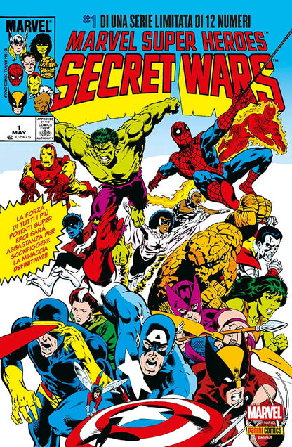 Collezione Ristampa Anastatica dei Fumetti Marvel Super Heroes Secret Wars