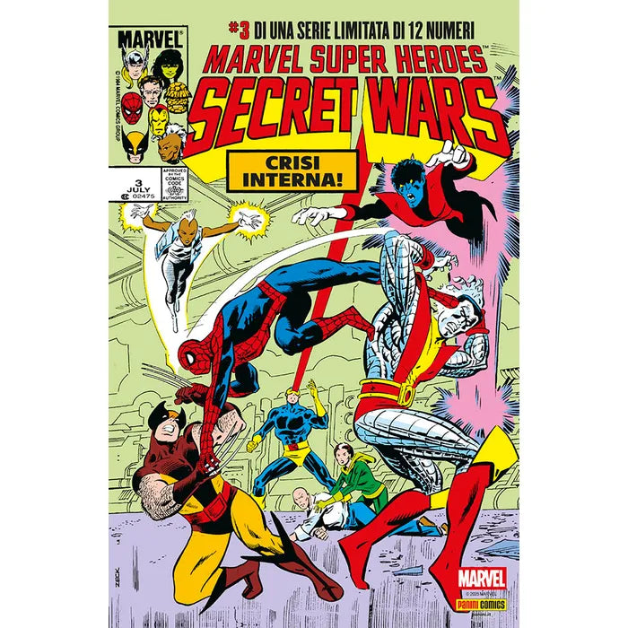 Collezione Ristampa Anastatica dei Fumetti Marvel Super Heroes Secret Wars