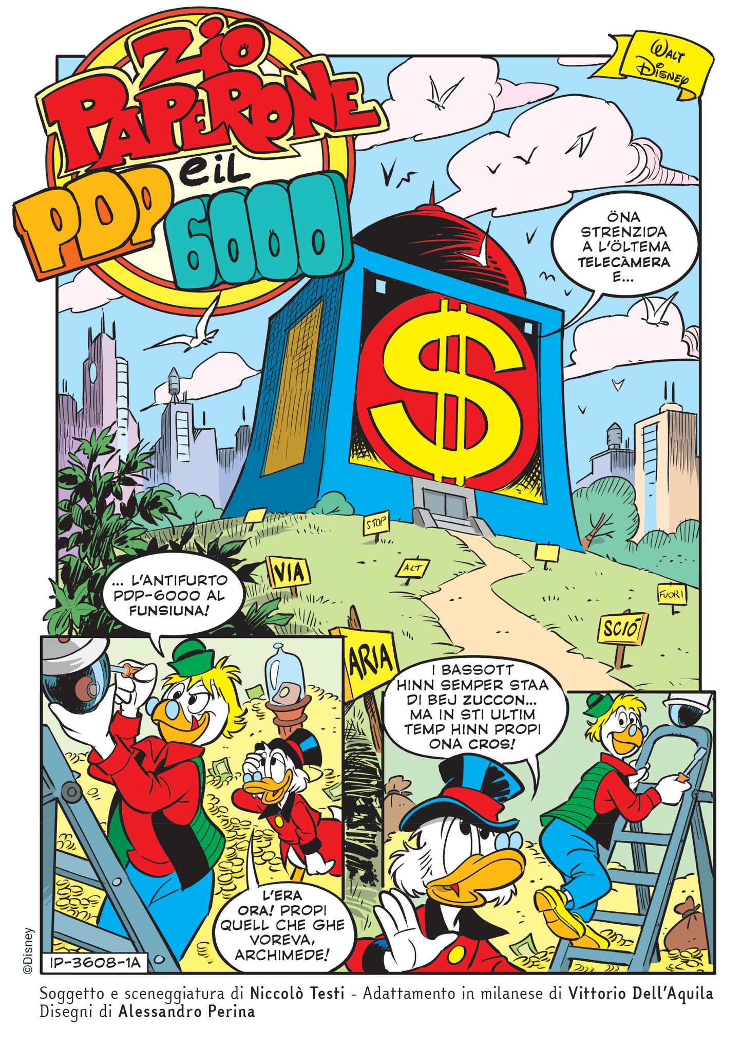 [2nd Pre-order] MICKEY MOUSE comic booklet n. 3608 - January 17th National Dialect Day!