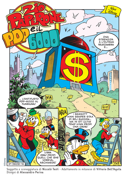 [2nd Pre-order] MICKEY MOUSE comic booklet n. 3608 - January 17th National Dialect Day!