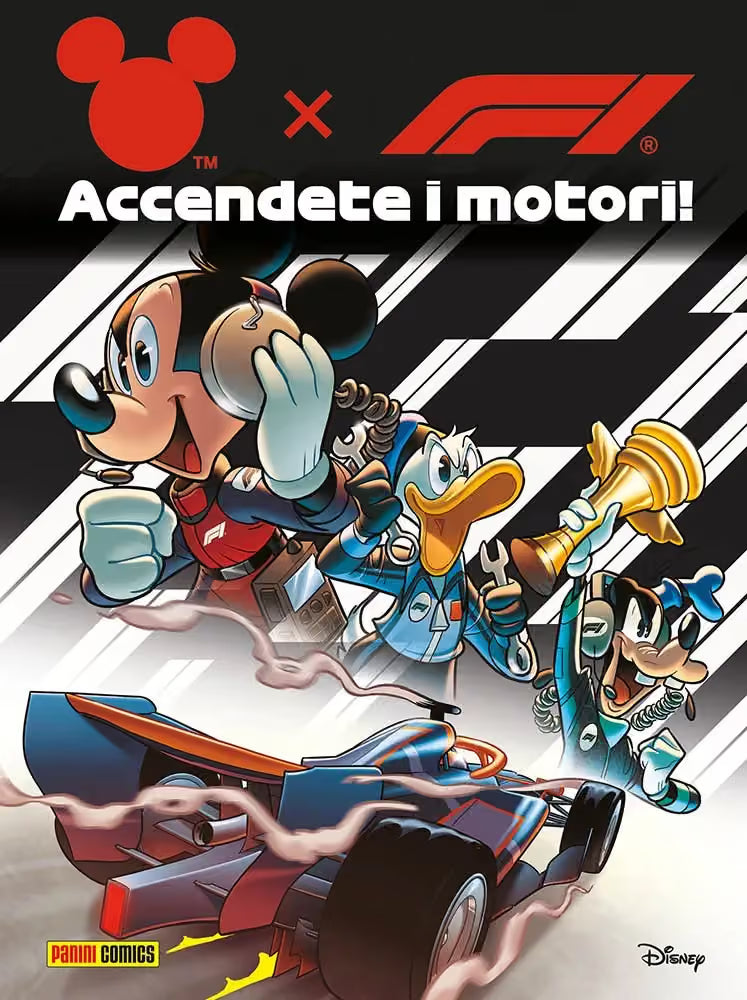 Topolibro Accendete i Motori F1 (scegli con o senza Topolino 3692)