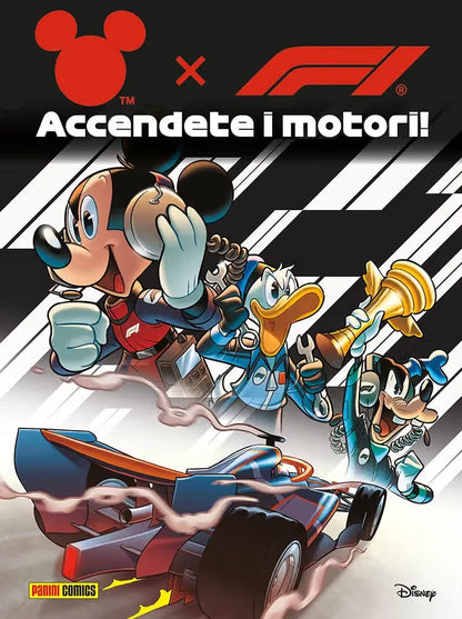 Topolibro Accendete i Motori F1 (scegli con o senza Topolino 3692)