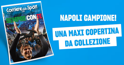 Giornali Quotidiani 4° Scudetto  SSC Calcio NAPOLI - Campione d'Italia 2024-25 2025