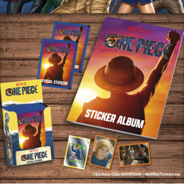 Album e/o Bustine e di Figurine One Piece Stickers - Netflix (Diramix 2026 )