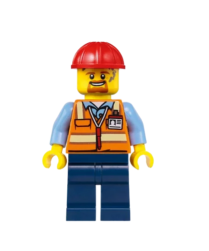 Rivista LEGO CITY n.3 + Operaio + Betoniera