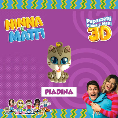Scegli il tuo Personaggi Pupazzetti NINNA e MATTI 3D Action Figure Youtube Gamer