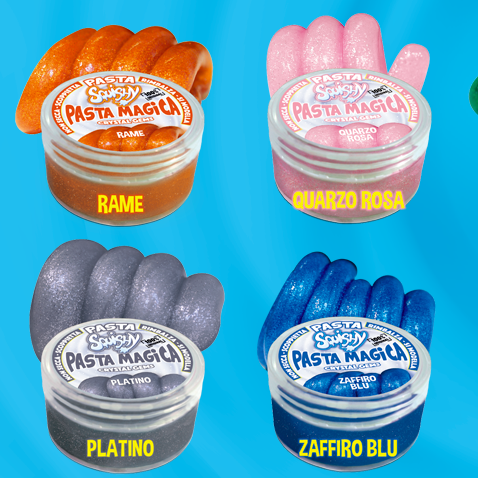 Pasta Magica SQUISHY - Morbida e Profumata 2025 CRYSTAL GEMS
