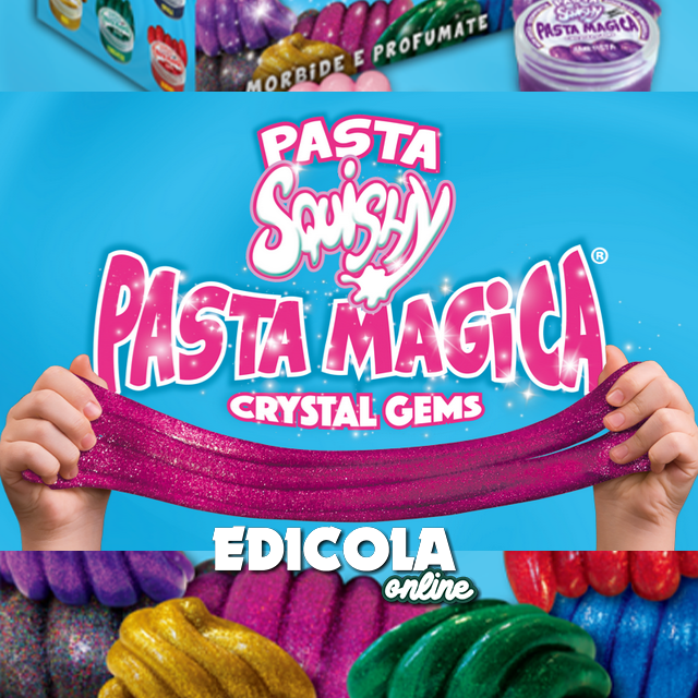 Pasta Magica SQUISHY - Morbida e Profumata 2025 CRYSTAL GEMS