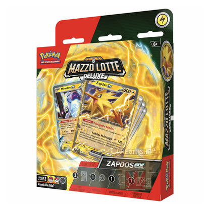 Box Pokemon GCC -  Mazzo Lotte DeLuxe - Ninetales ex e/o Zapdos ex