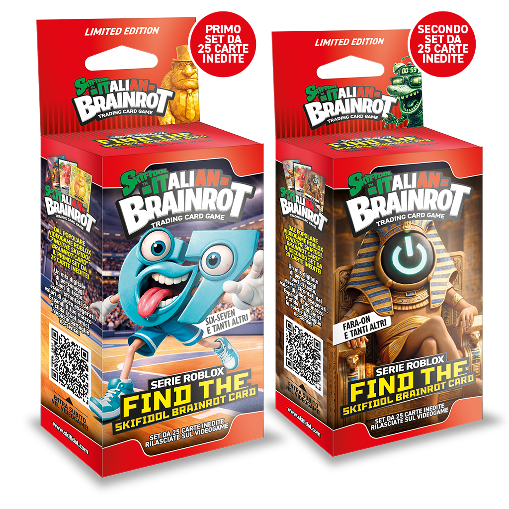Skifidol Italian Brainrot Serie Roblox – Find The Skifidol Brainrot Card