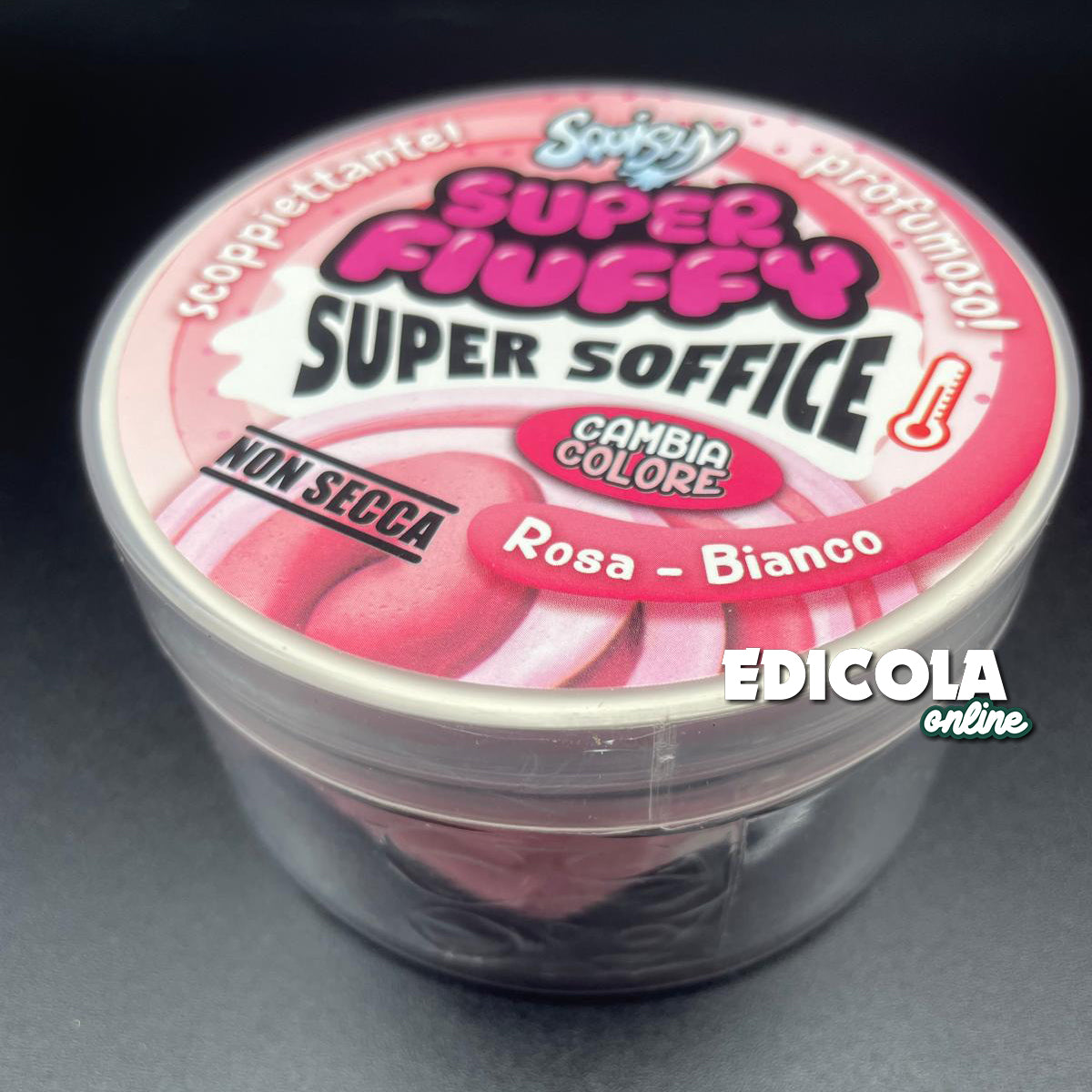 Barattolo di SQUISHY SUPER FLUFFY Super Soffice Profumoso Antistress Slime Hobby