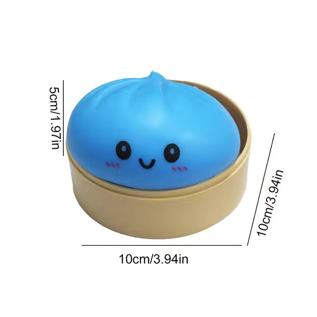 Squisky DUMPLING Mystery (Maxi 9,5cm) TIK TOK VIRALE ( Ravioli Gnocchi Bao Antistress)
