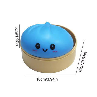Squisky DUMPLING Mystery (Maxi 9,5cm) TIK TOK VIRALE ( Ravioli Gnocchi Bao Antistress)