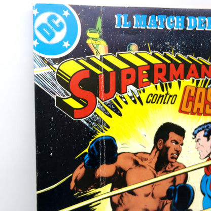 SUPERMAN gegen CASSIUS CLAY (MUHAMMAD ALI) 1978 – EDITORE CENISIO – Das Match des Jahrhunderts