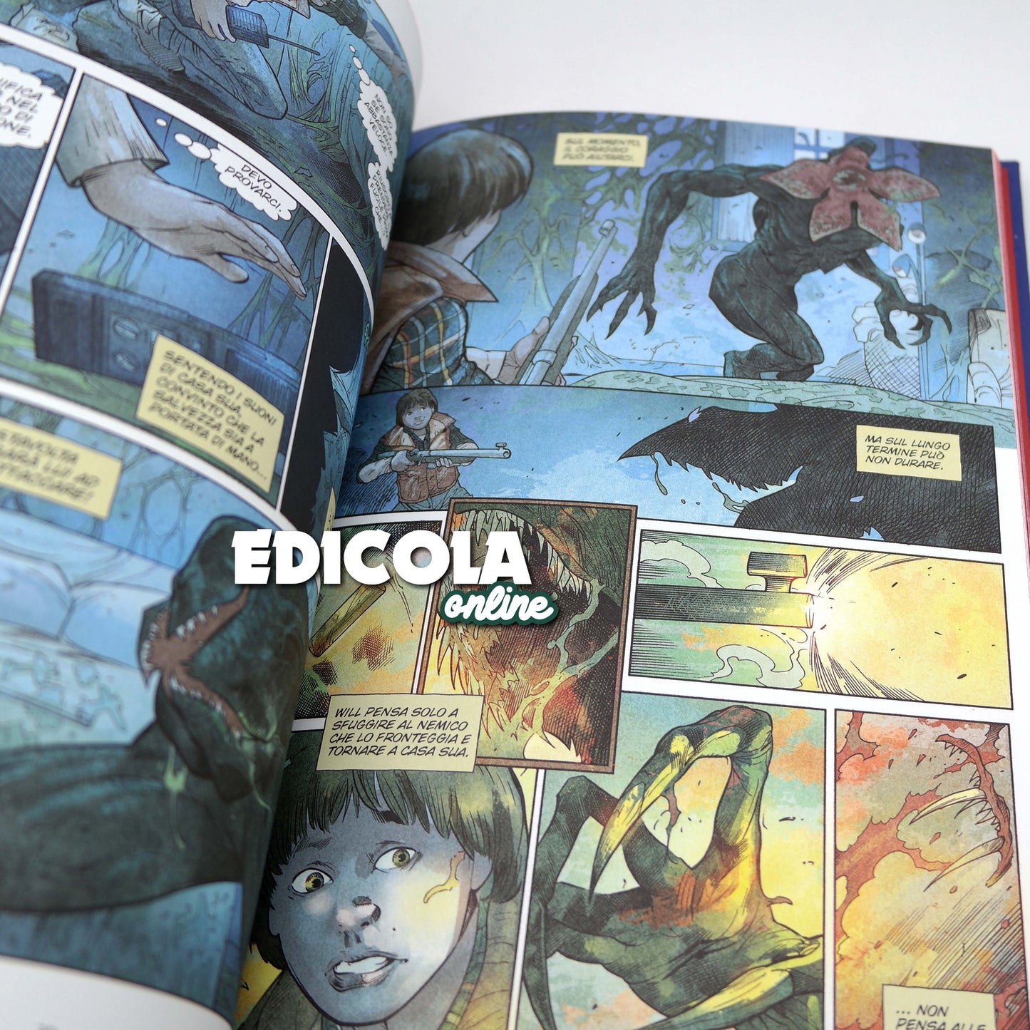 Libro Fumetto STRANGER THINGS - IL SOTTOSOPRA - NETFLIX - 1ª edizione 2019