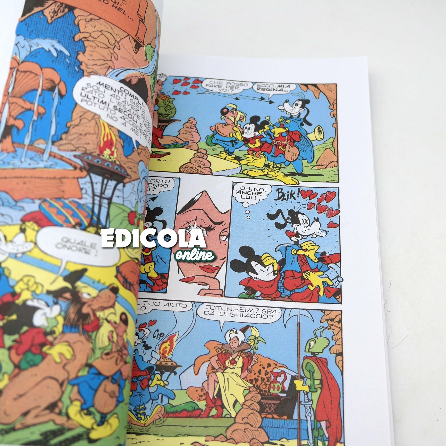 Mickey Mouse and the Ice Sword - The Great Sagas Nos. 1-2-3 - Disney Panini Comics
