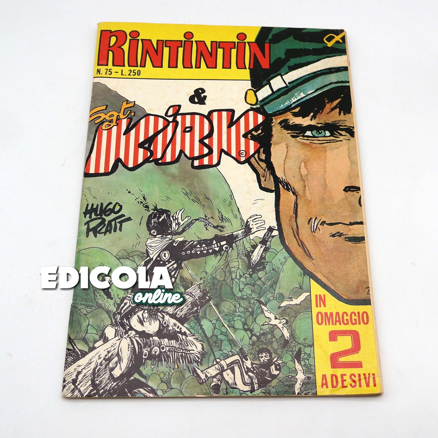 Comics Lot Sgt. Sergeant KIRK by HUGO PRATT Original Vintage 