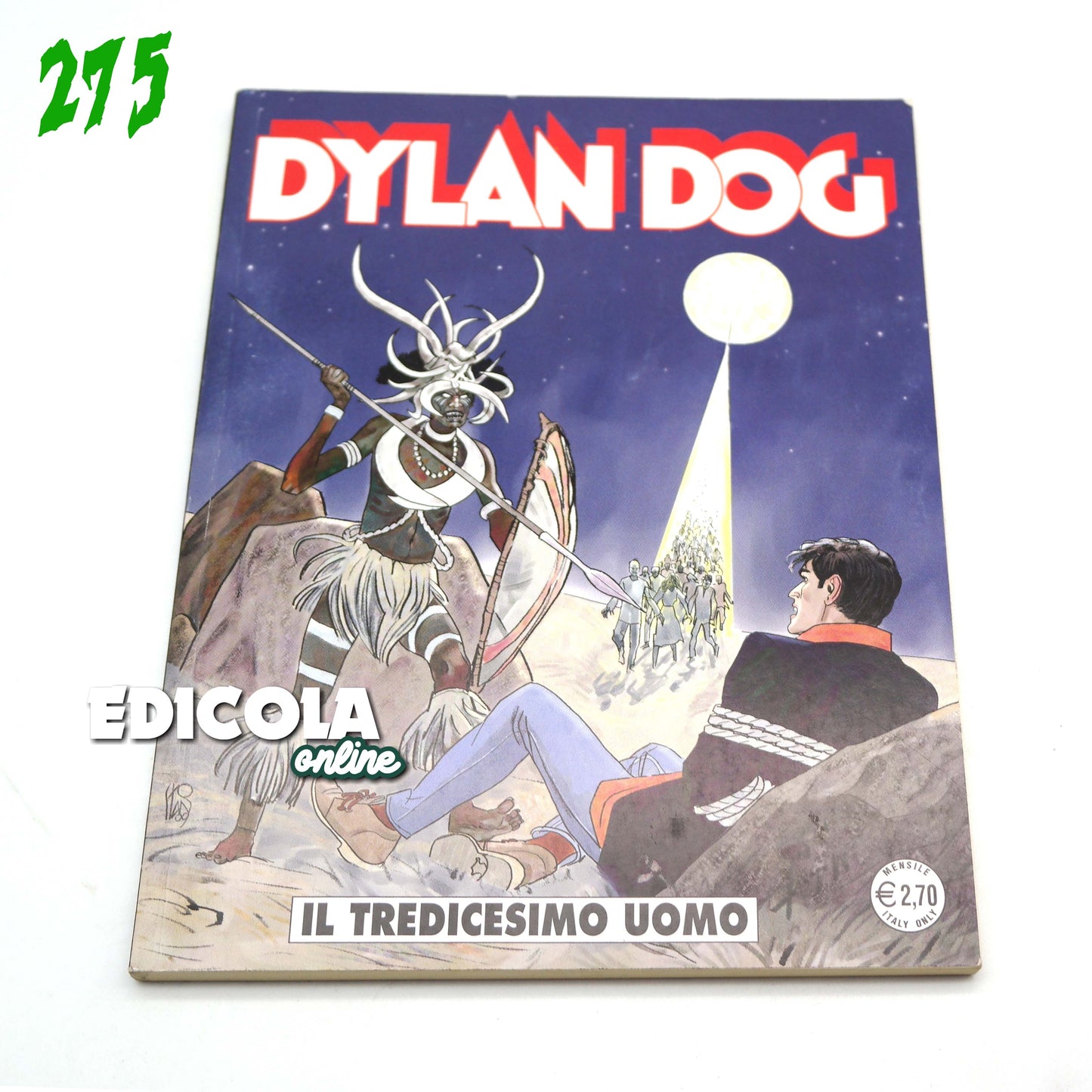 Lot original de 201 BD de Dylan Dog, première édition. Complétez votre collection !