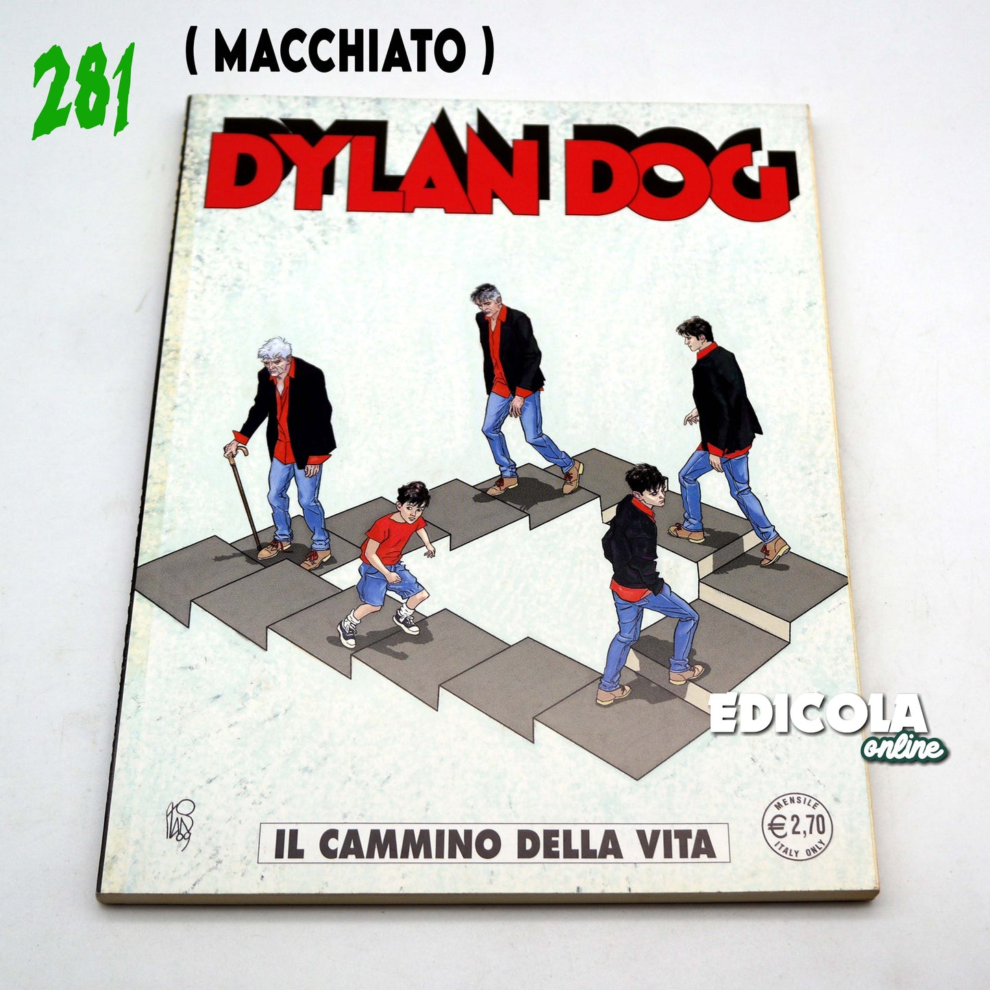 Lot original de 201 BD de Dylan Dog, première édition. Complétez votre collection !