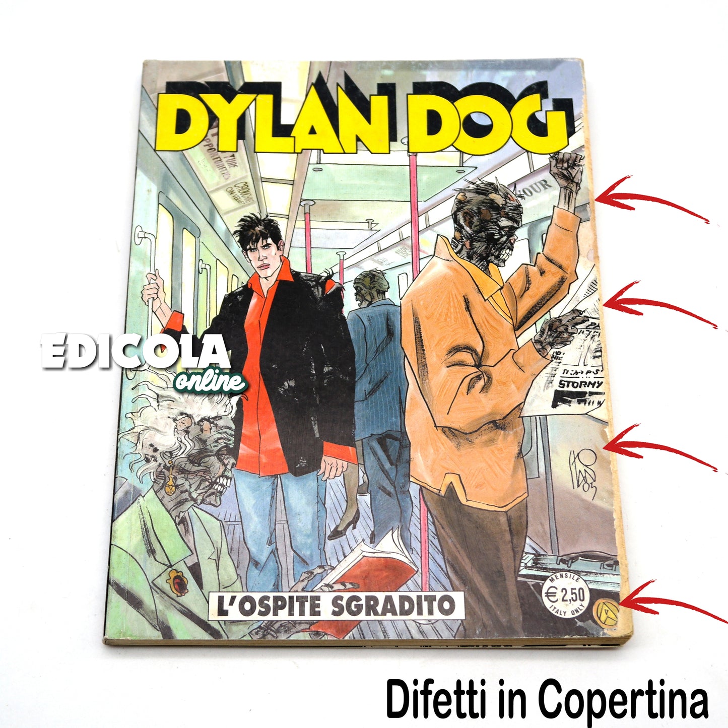 Lot original de 201 BD de Dylan Dog, première édition. Complétez votre collection !