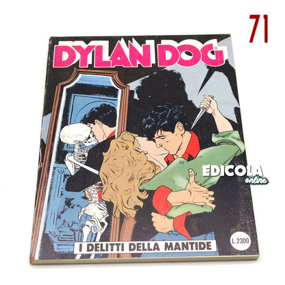 Comics von 51 bis 100 der ersten 1. Originalausgabe von Dylan Dog Lot runden Ihre Sammlung ab