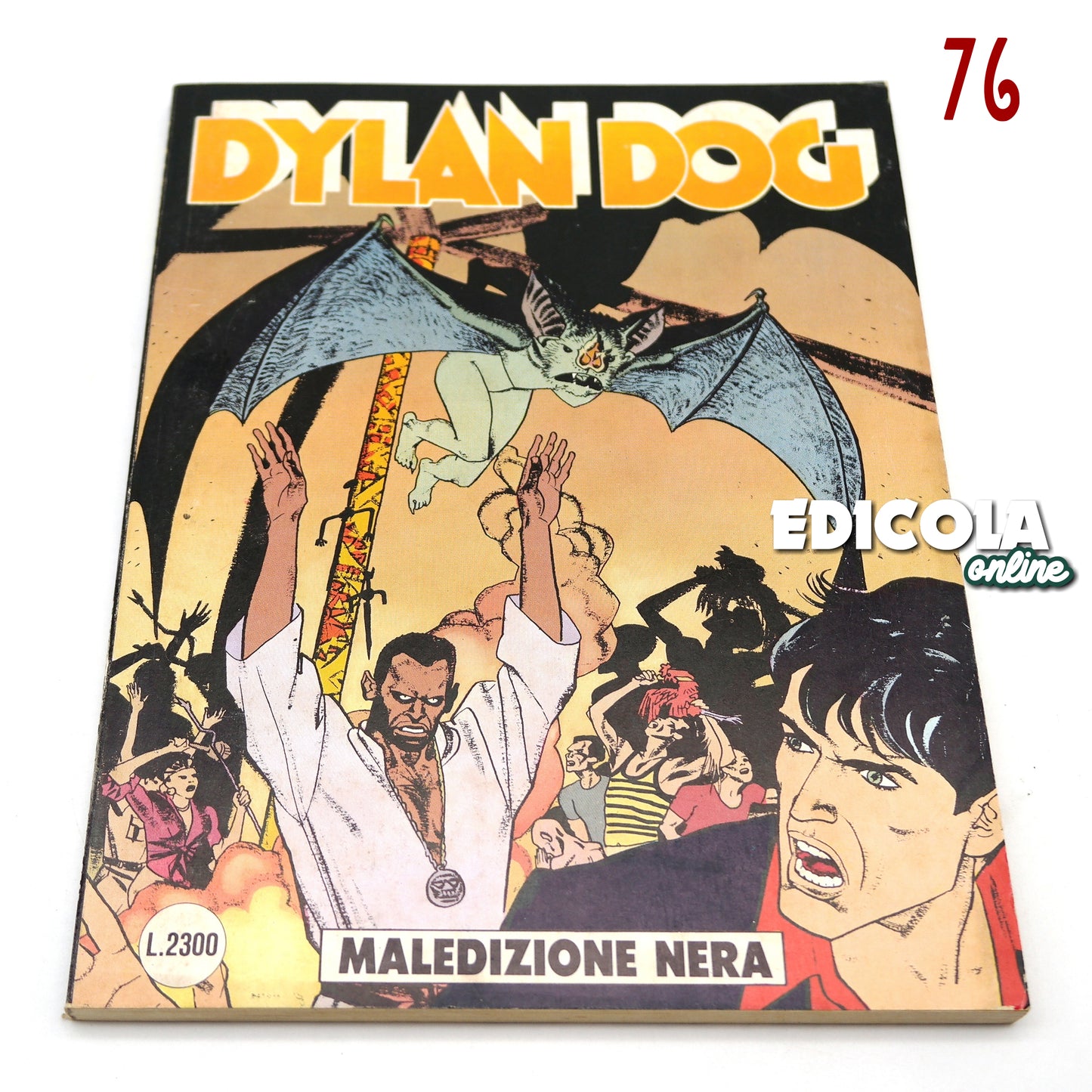 Comics von 51 bis 100 der ersten 1. Originalausgabe von Dylan Dog Lot runden Ihre Sammlung ab