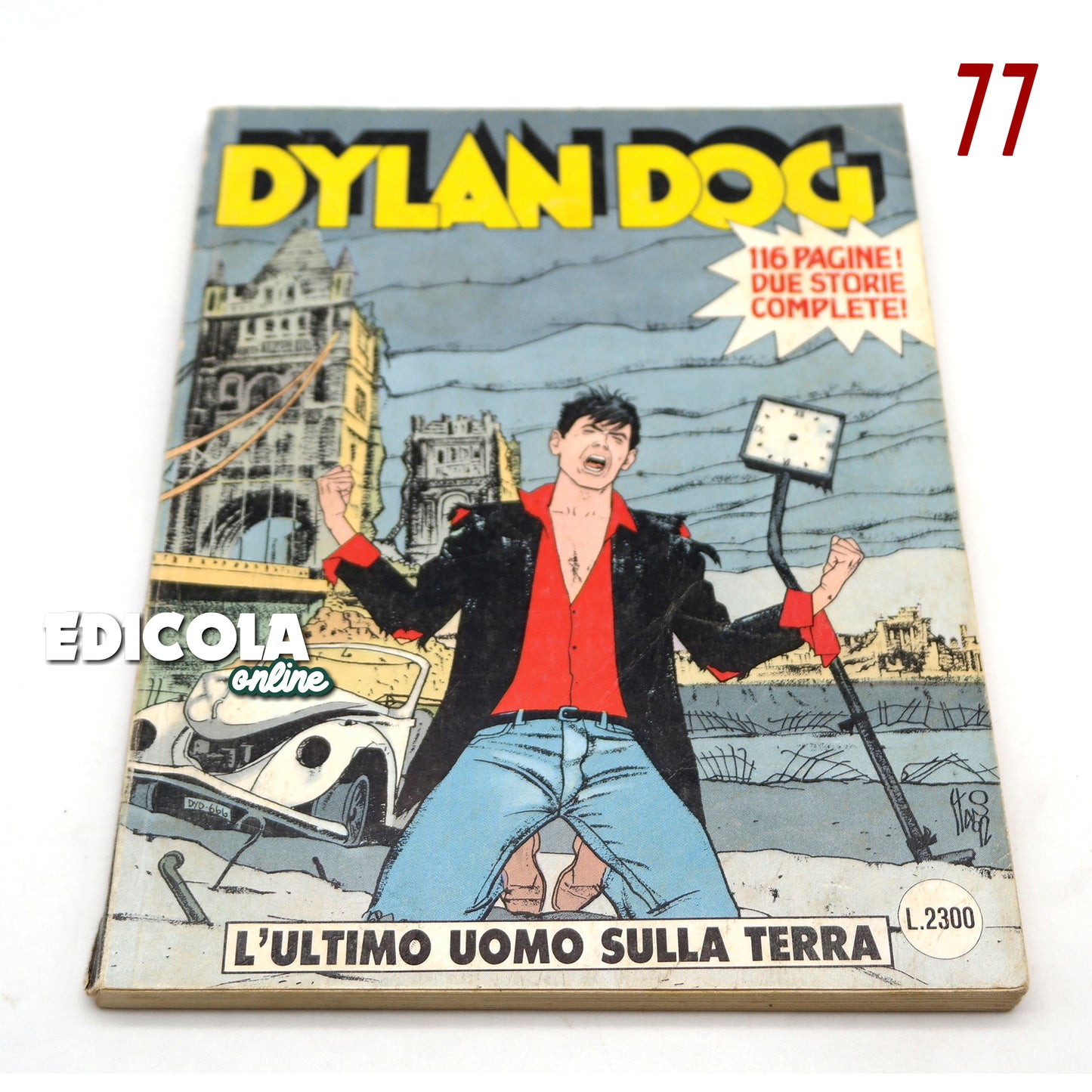 Comics von 51 bis 100 der ersten 1. Originalausgabe von Dylan Dog Lot runden Ihre Sammlung ab