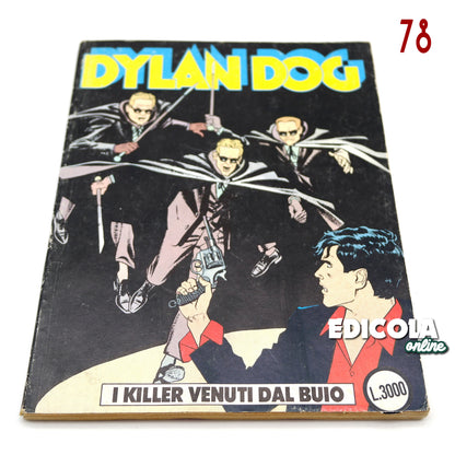 Comics von 51 bis 100 der ersten 1. Originalausgabe von Dylan Dog Lot runden Ihre Sammlung ab