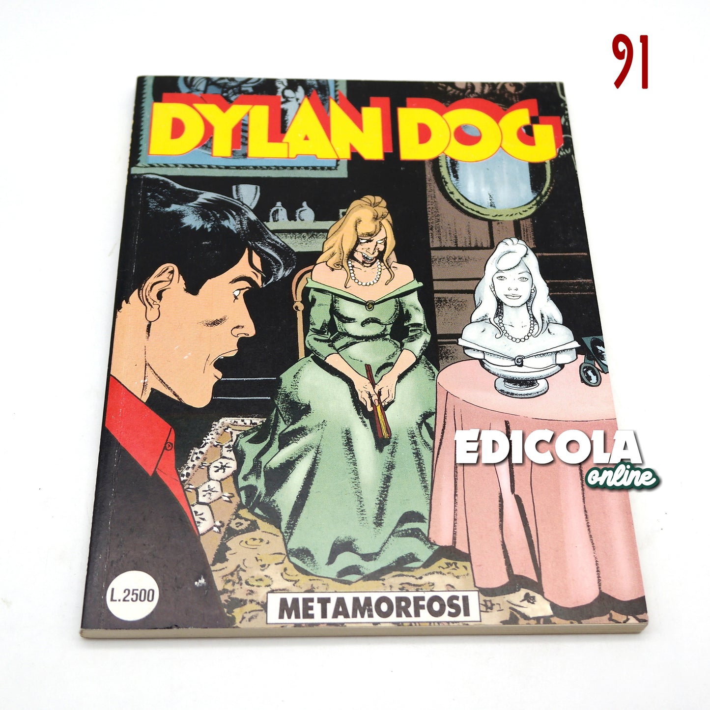 Comics von 51 bis 100 der ersten 1. Originalausgabe von Dylan Dog Lot runden Ihre Sammlung ab