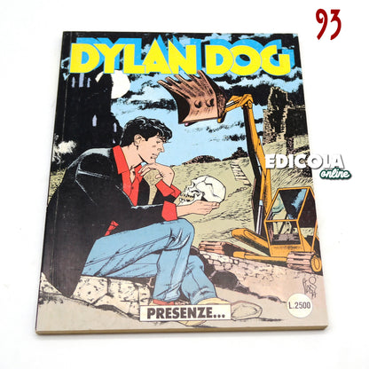 Comics von 51 bis 100 der ersten 1. Originalausgabe von Dylan Dog Lot runden Ihre Sammlung ab