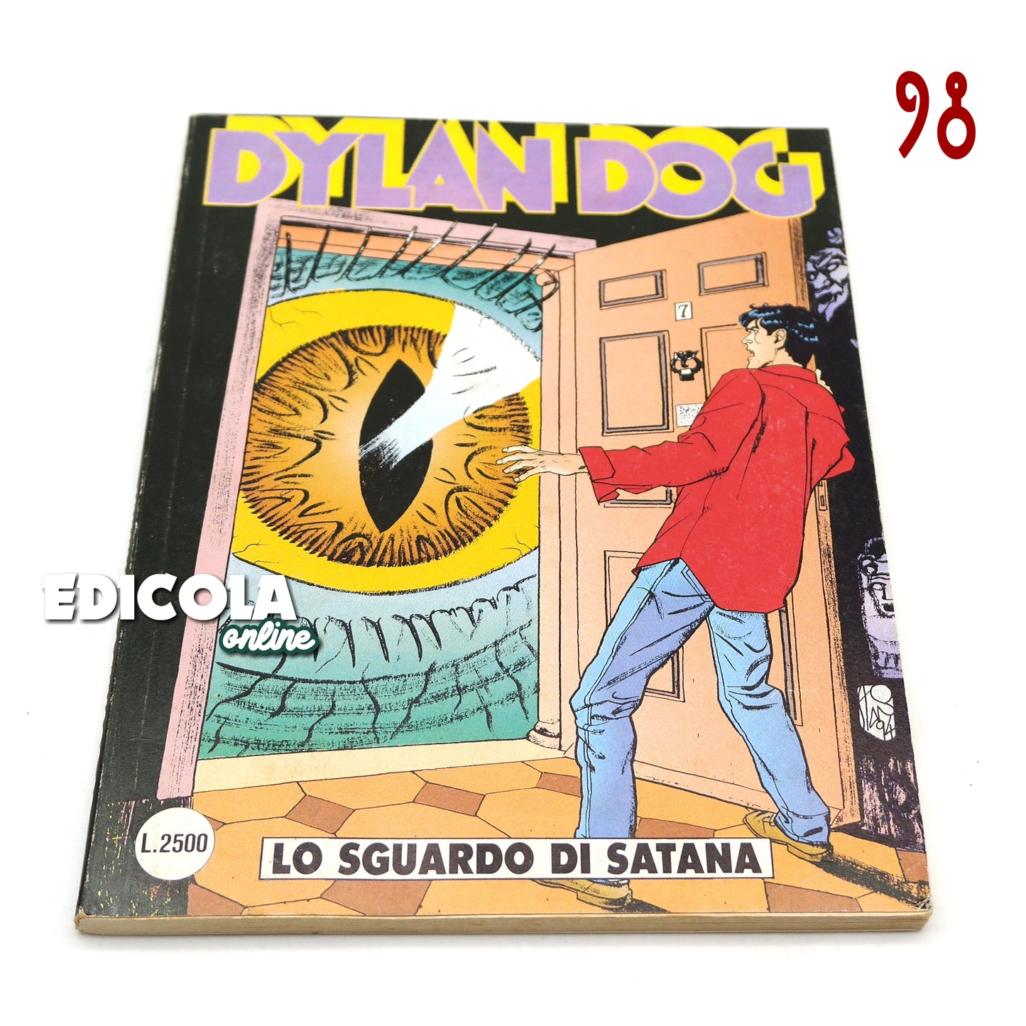 Comics von 51 bis 100 der ersten 1. Originalausgabe von Dylan Dog Lot runden Ihre Sammlung ab