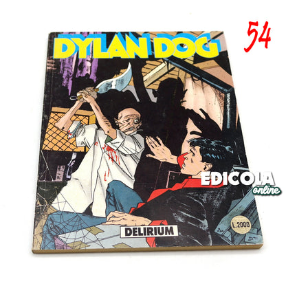 Comics von 51 bis 100 der ersten 1. Originalausgabe von Dylan Dog Lot runden Ihre Sammlung ab