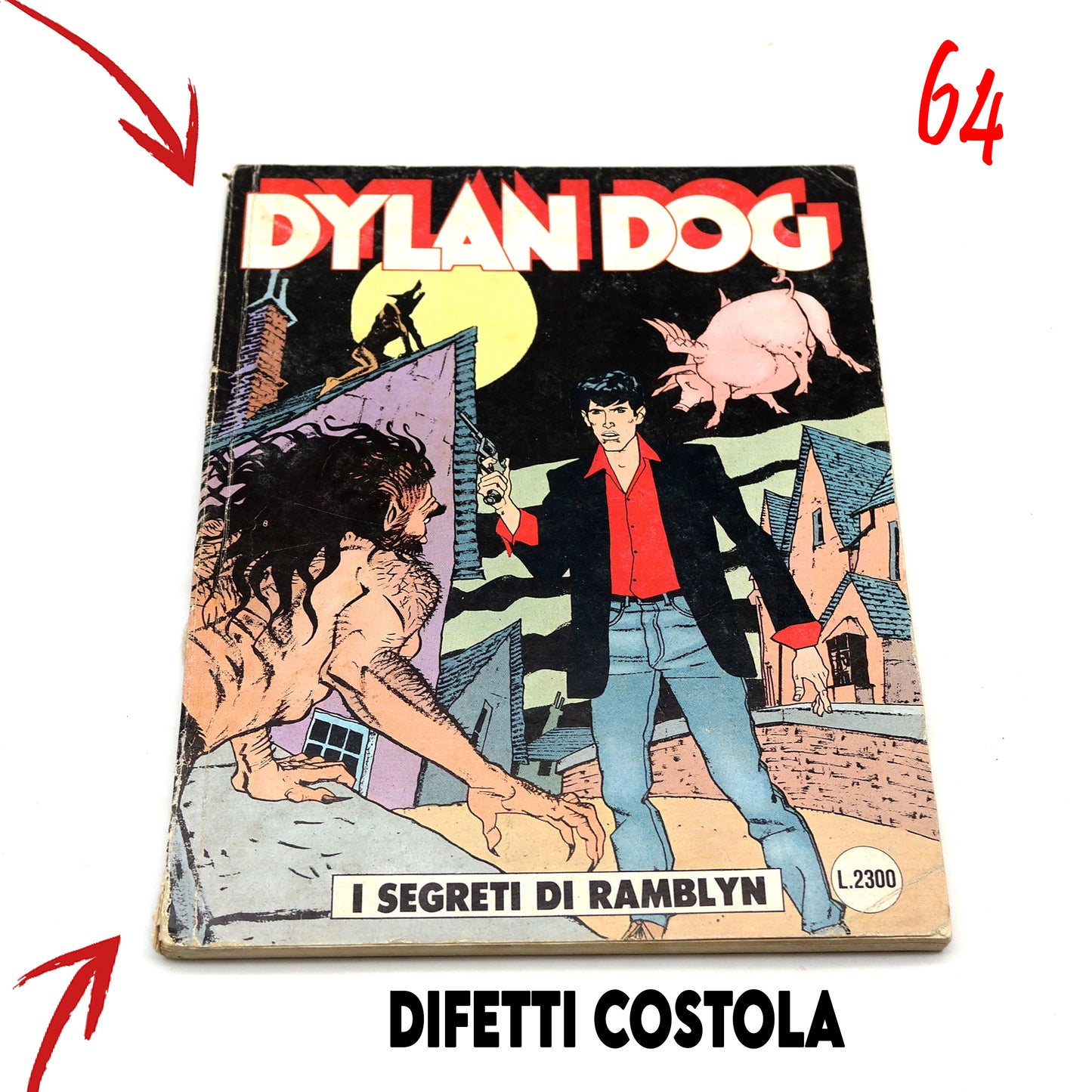 Comics von 51 bis 100 der ersten 1. Originalausgabe von Dylan Dog Lot runden Ihre Sammlung ab