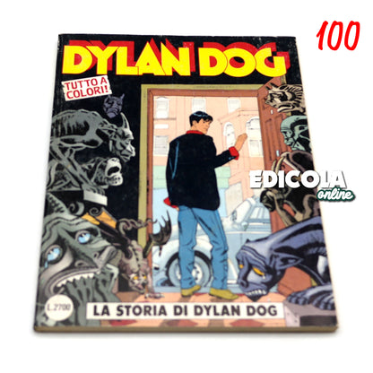 Comics von 51 bis 100 der ersten 1. Originalausgabe von Dylan Dog Lot runden Ihre Sammlung ab