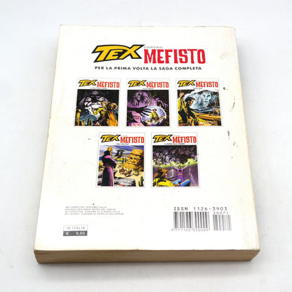 Bande dessinée TEX contre Méphisto (vol.5) - Le pouvoir des ténèbres (utilisé) - Super mythes Mondadori