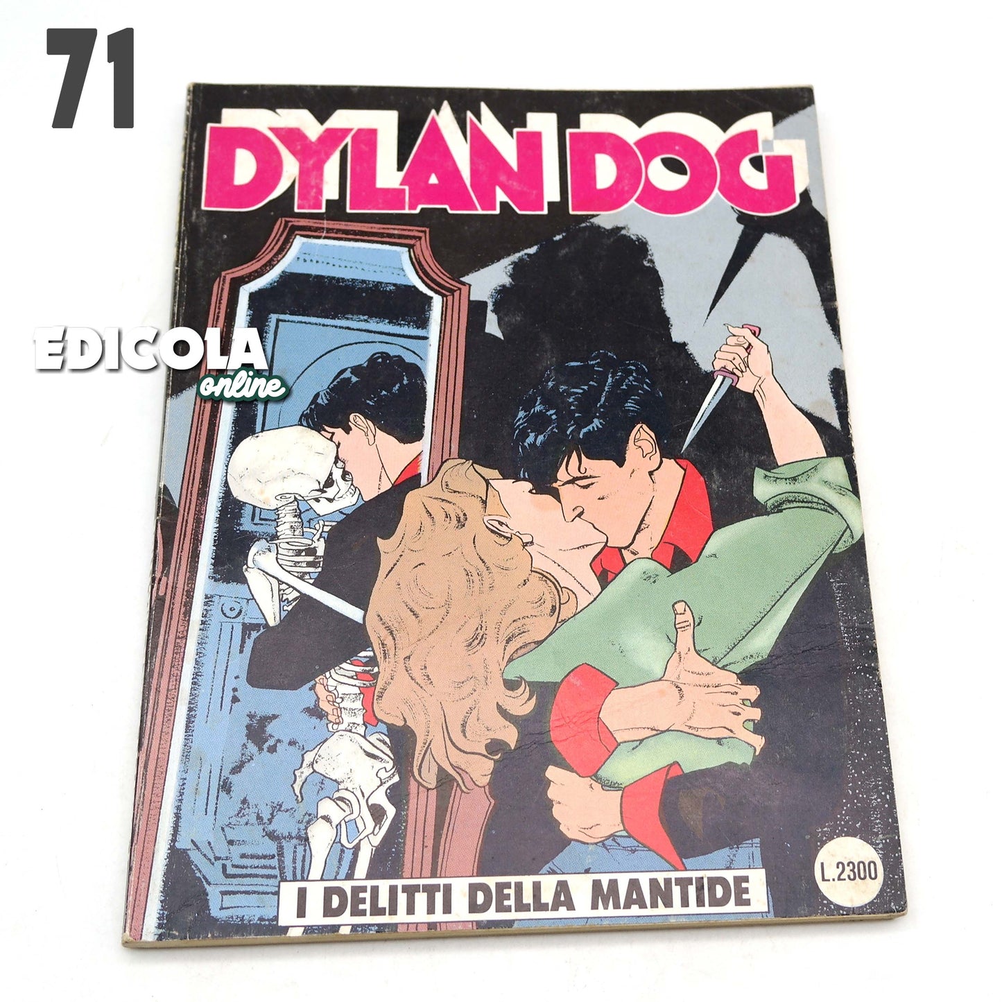Comics von 51 bis 100 der ersten 1. Originalausgabe von Dylan Dog Lot runden Ihre Sammlung ab