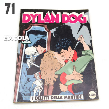 Comics von 51 bis 100 der ersten 1. Originalausgabe von Dylan Dog Lot runden Ihre Sammlung ab