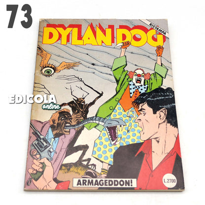 Comics von 51 bis 100 der ersten 1. Originalausgabe von Dylan Dog Lot runden Ihre Sammlung ab