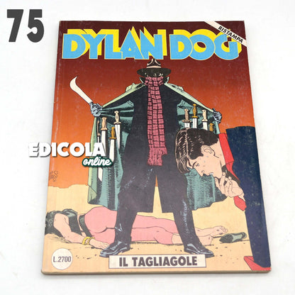 Comics von 51 bis 100 der ersten 1. Originalausgabe von Dylan Dog Lot runden Ihre Sammlung ab