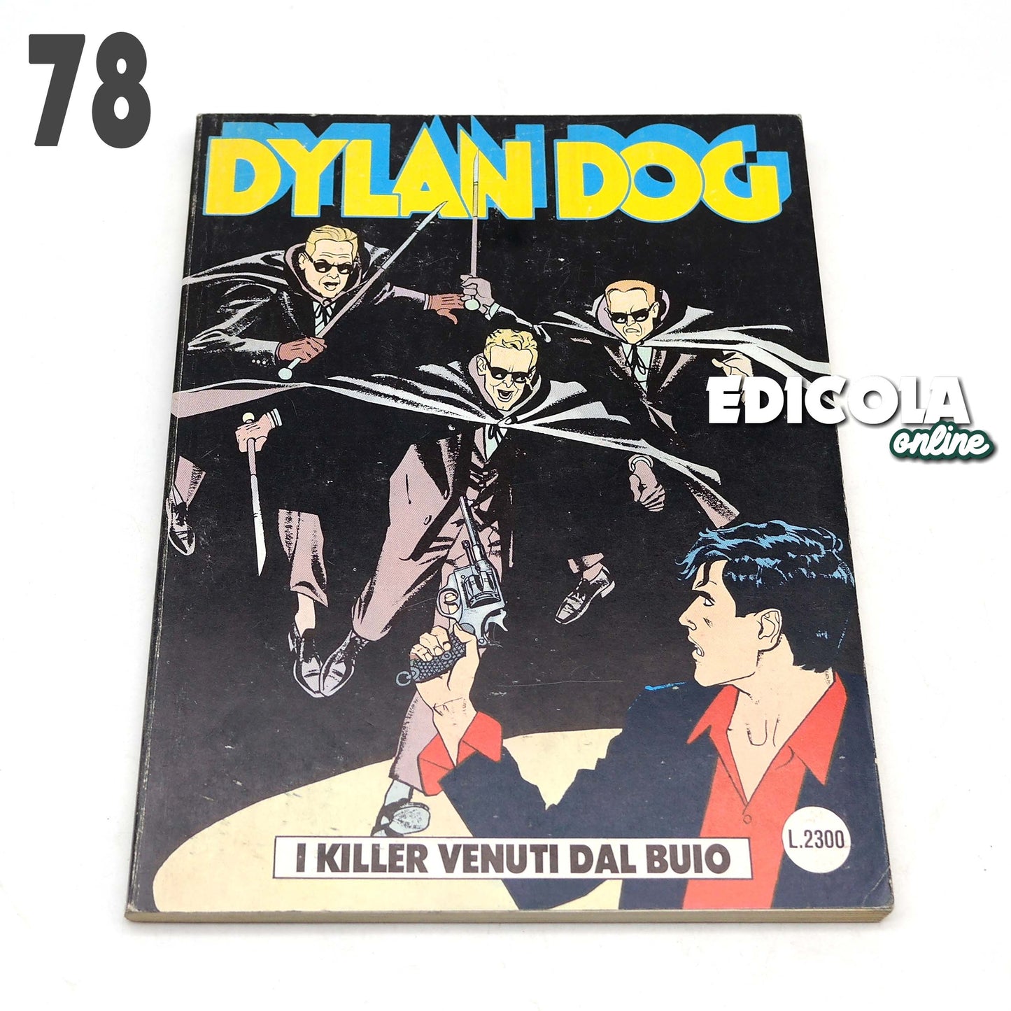 Comics von 51 bis 100 der ersten 1. Originalausgabe von Dylan Dog Lot runden Ihre Sammlung ab