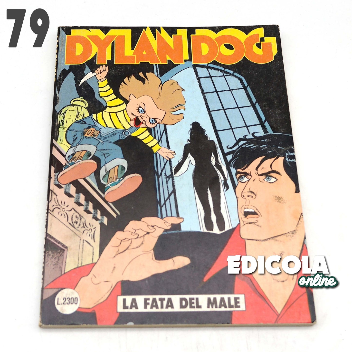 Comics von 51 bis 100 der ersten 1. Originalausgabe von Dylan Dog Lot runden Ihre Sammlung ab