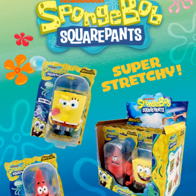 Choisissez le personnage BOB L'ÉPONGE Figurine articulée extensible MONSTERFLEX (2026)