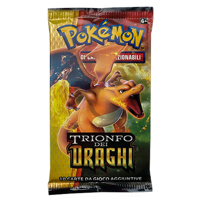Μεμονωμένα πακέτα Pokémon ITA Σφραγισμένα - 10 Κάρτες παιχνιδιού επεκτάσεις στα Ιταλικά