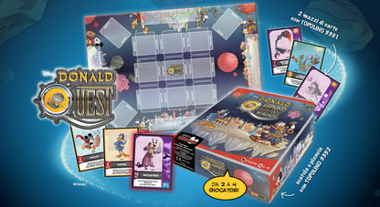 Topolino n. 3351 e 3352 con gioco da tavolo di Donald Quest Board Game - Blisterati