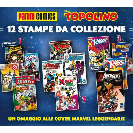 Mickey Mouse Comics 3534 3535 3536 mit Gadgets 12 MARVEL Lithographien Limited Edition