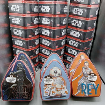 Lattina Tin Box di CARDS STAR WARS - Topps