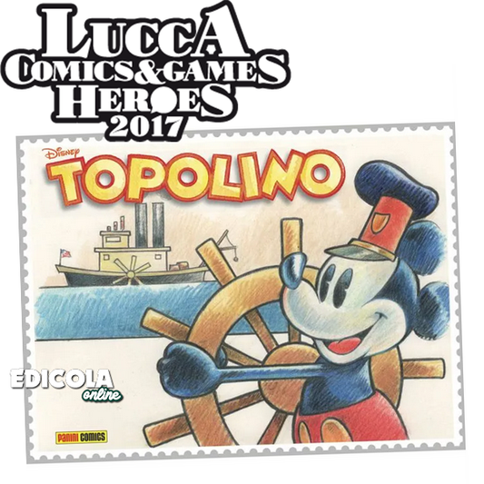 Fumetto di TOPOLINO Variant Cover 3232- Libretto Originale Lucca Comics 2017